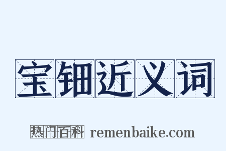 宝钿近义词是什么意思的图片